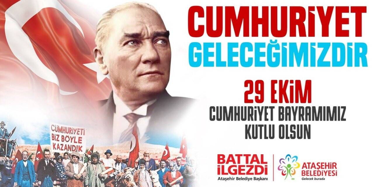 Cumhuriyetin 99. yaşı Ataşehir’de Haluk Levent konseri ve fener alayı ile kutlanacak