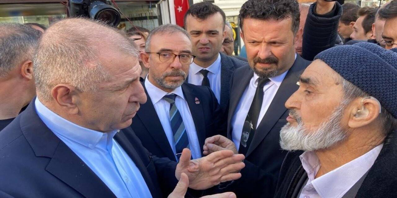 Esnaf ziyaretinde destek isteyen Ümit Özdağ’a vatandaştan sert tepki: "Ucubesiniz, ben ucubelere destek vermem"