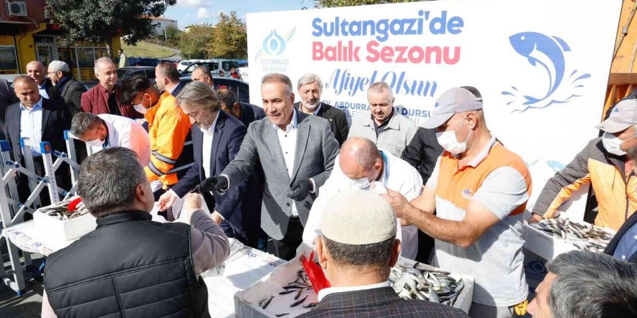Sultangazi’de balık sezonu devam ediyor