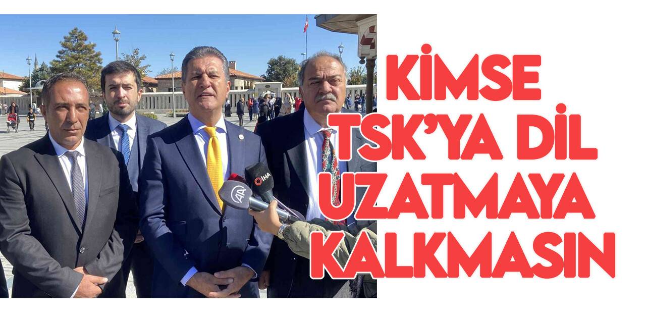 TDP Genel Başkanı Sarıgül: “TSK’yı hiç kimse iç siyasete çekmesin”
