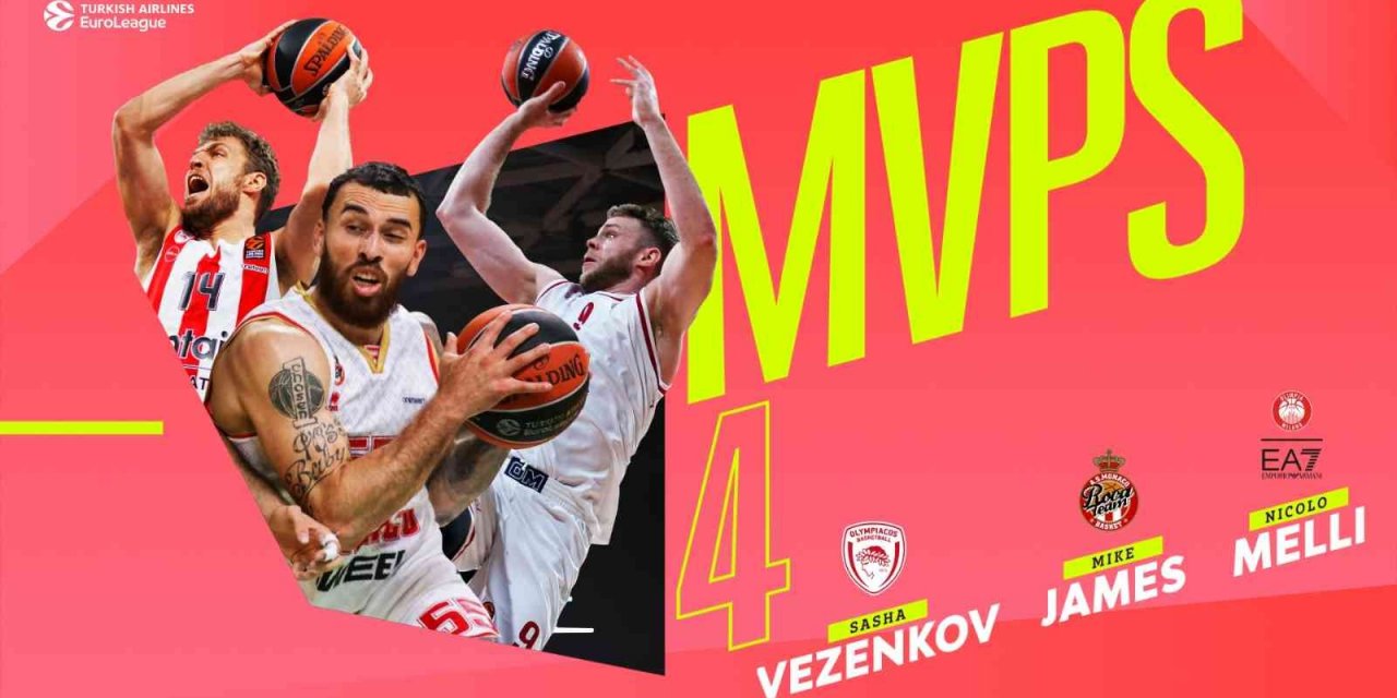 Euroleague’de haftanın MVP’leri belli oldu