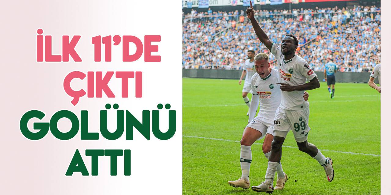 Mame Diouf ilk golünü attı