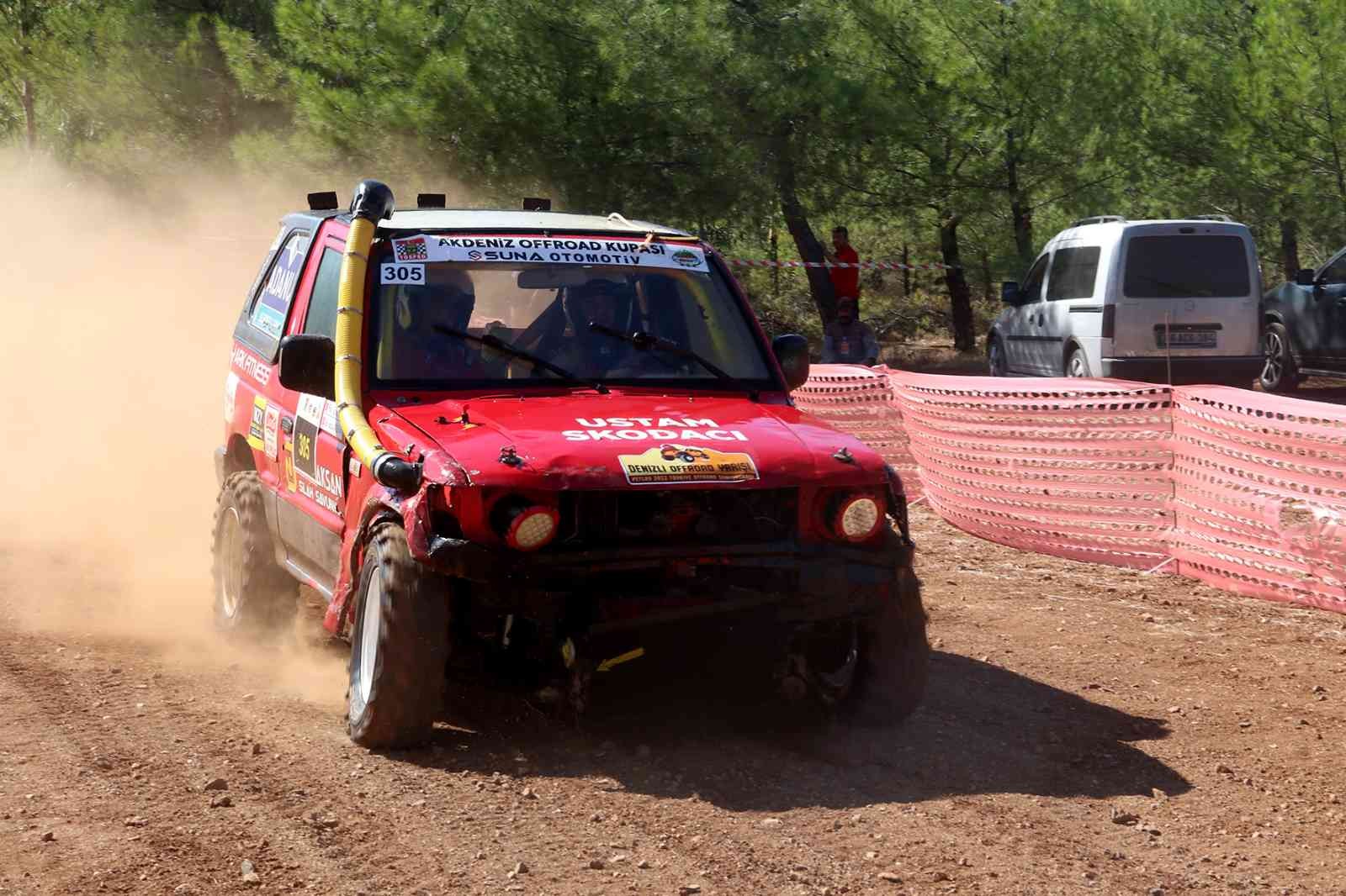 Fethiye’de off-road yarışları nefes kesti