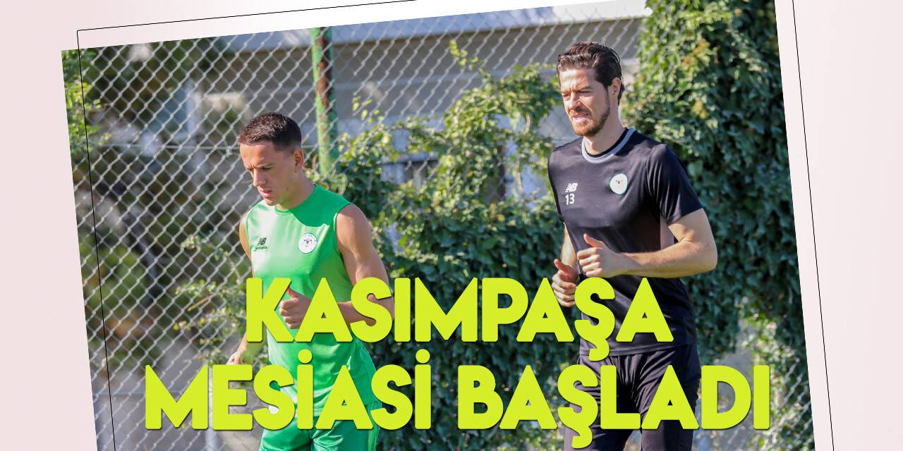 Konyaspor, Kasımpaşa maçı hazırlıklarına başladı