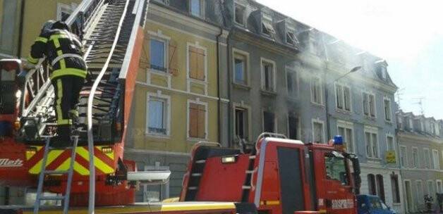 Fransa'da yangın dehşeti yaşandı!