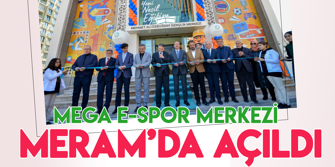 Konya’nın ilk "E-Spor Merkezi" Meram’da açıldı