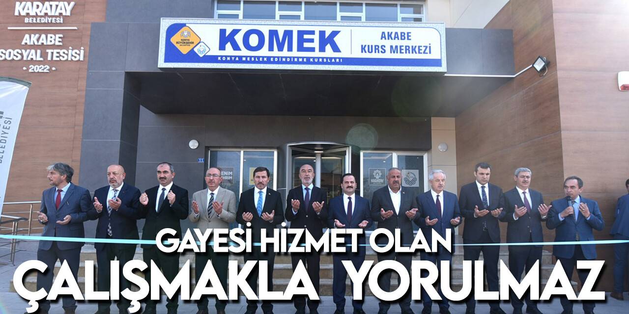 Akabe Sosyal Tesisi hizmete açıldı