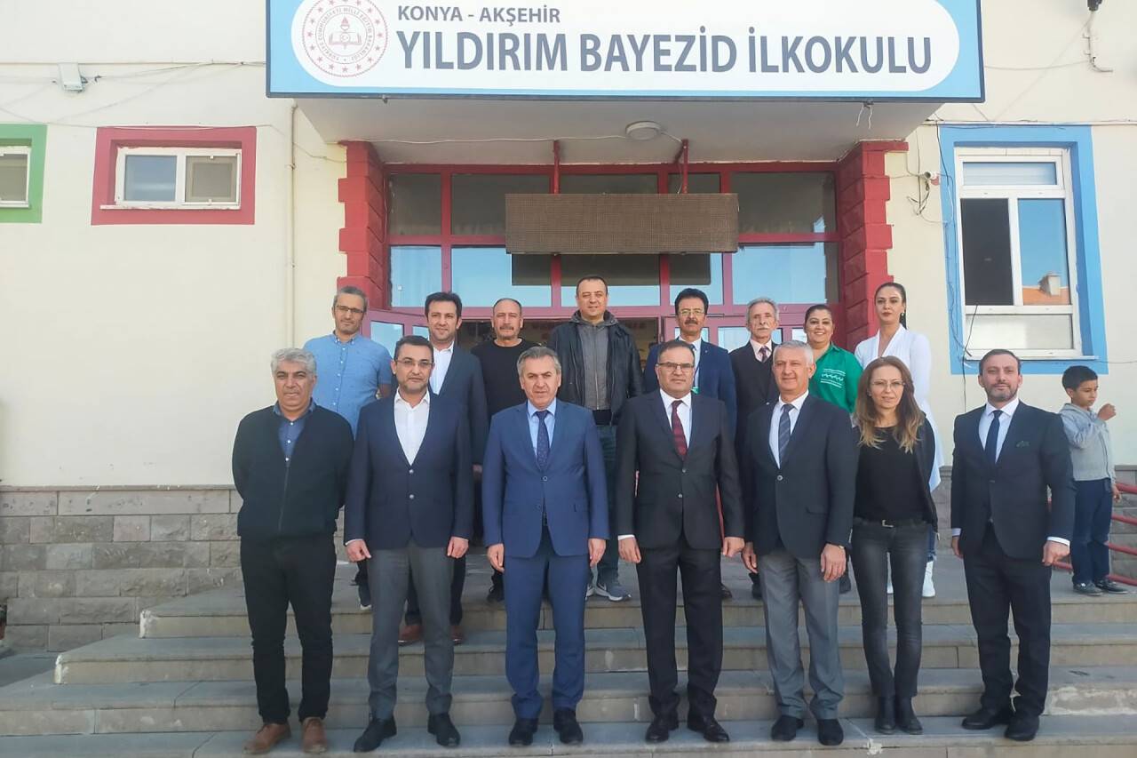 İl Milli Eğitim Müdürü Yiğit'in Akşehir'i ziyaret etti