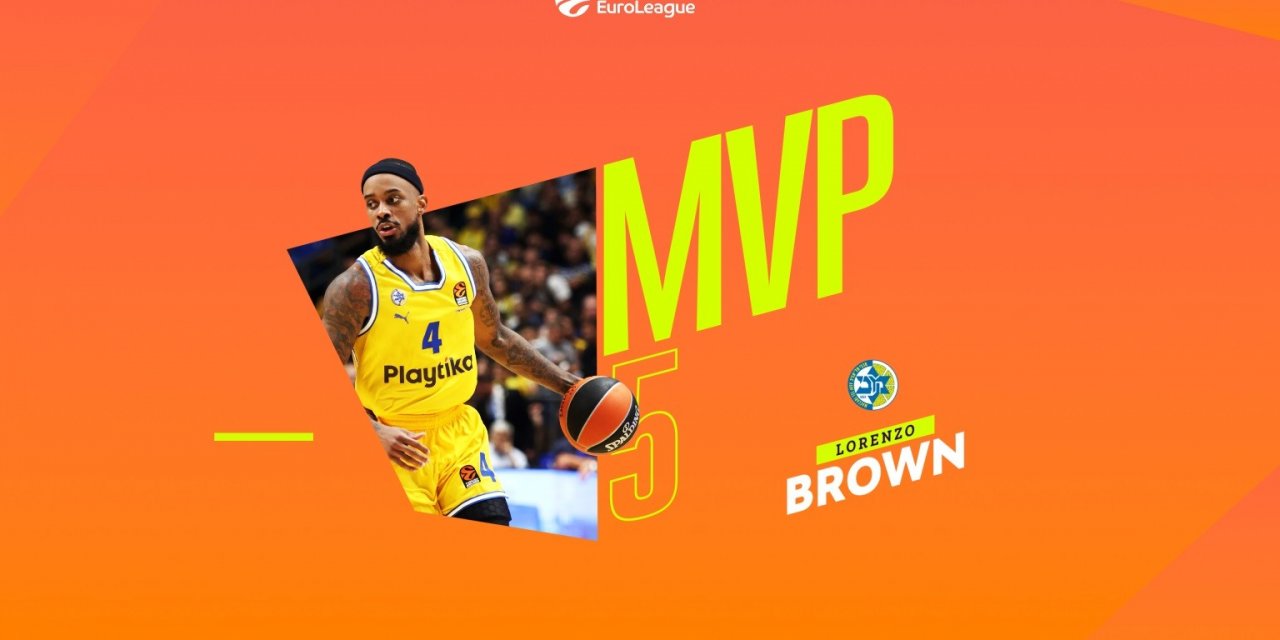 Euroleague’de 5. haftanın MVP’si Lorenzo Brown