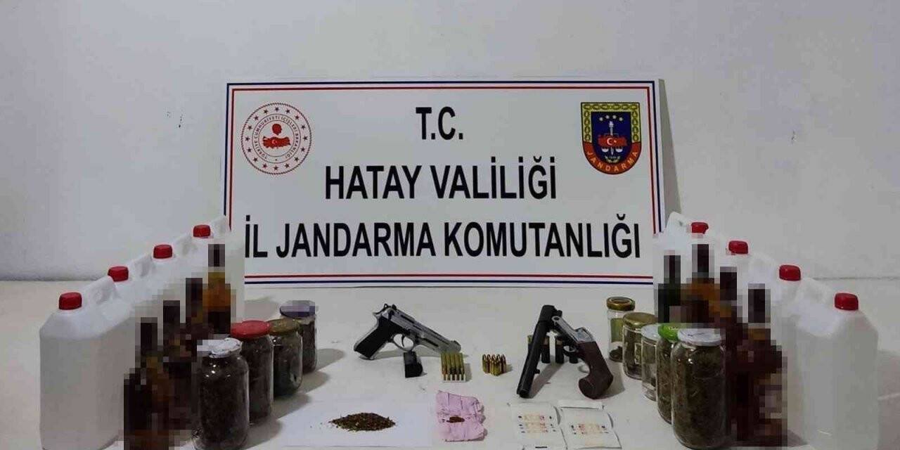 Hatay’da kaçakçılık ve uyuşturucu operasyonu; 1 gözaltı