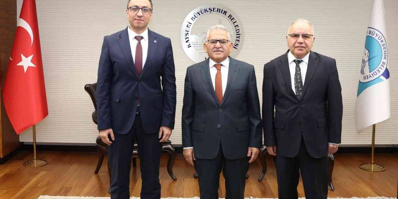 Büyükkılıç’a PTT Başmüdürü Çalışkan’dan 182. yıl ziyareti