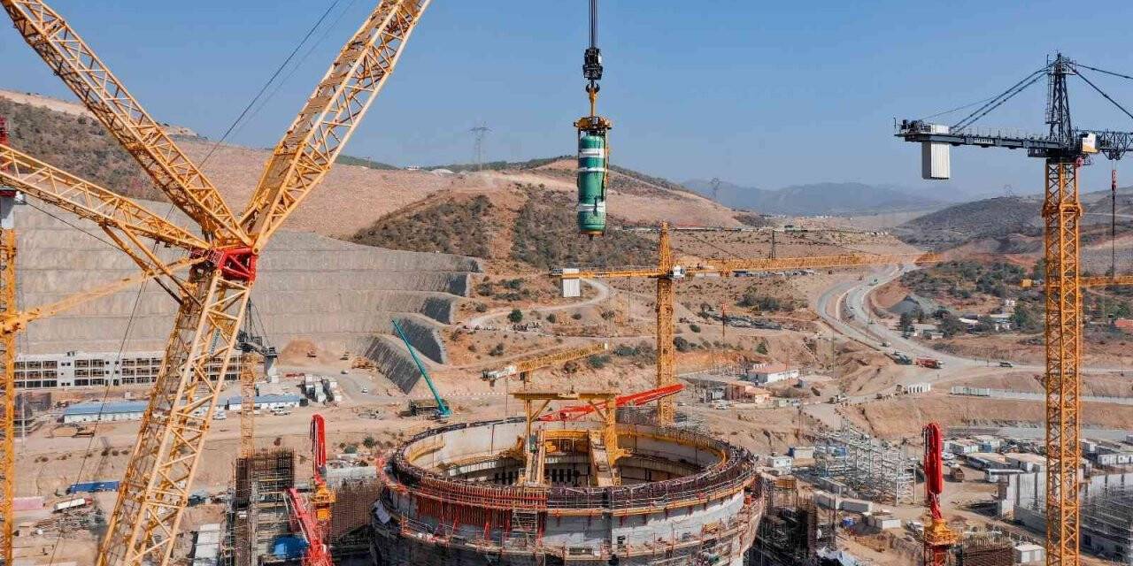 Akkuyu NGS’de 1’nci ünitenin basınç kompansatörü kurulumu tamamlandı