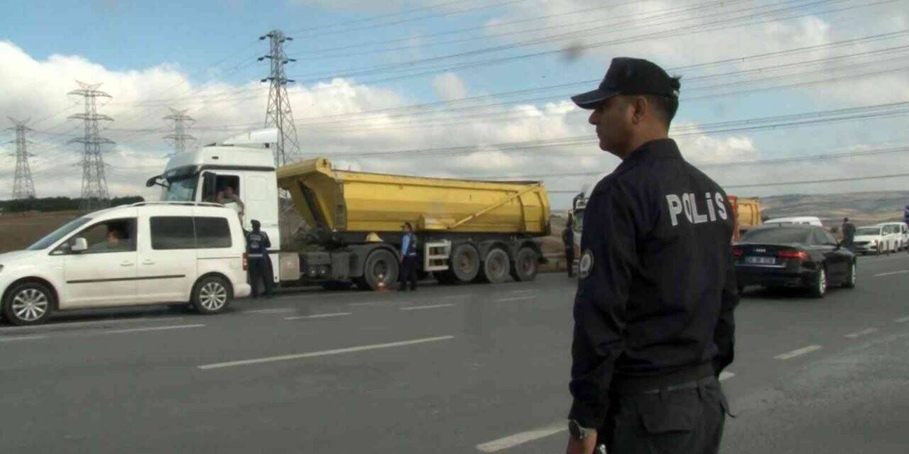 Arnavutköy’de hafriyat kamyonlarına sıkı denetim