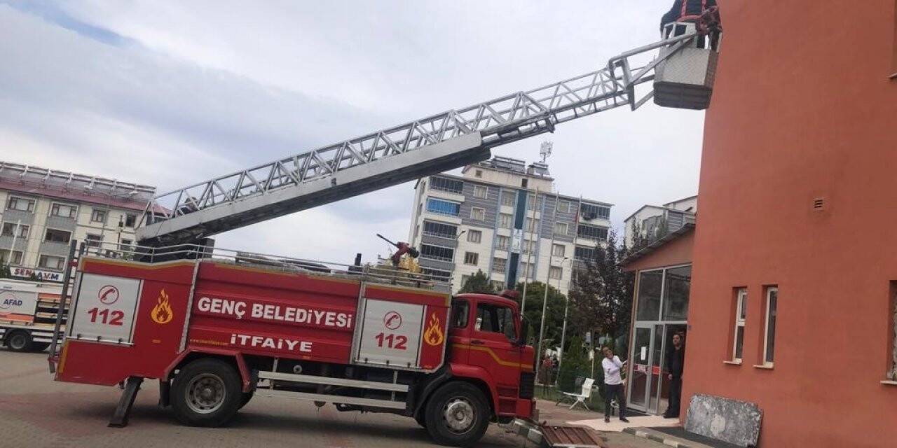 Hastane personeli deprem tatbikatına katıldı