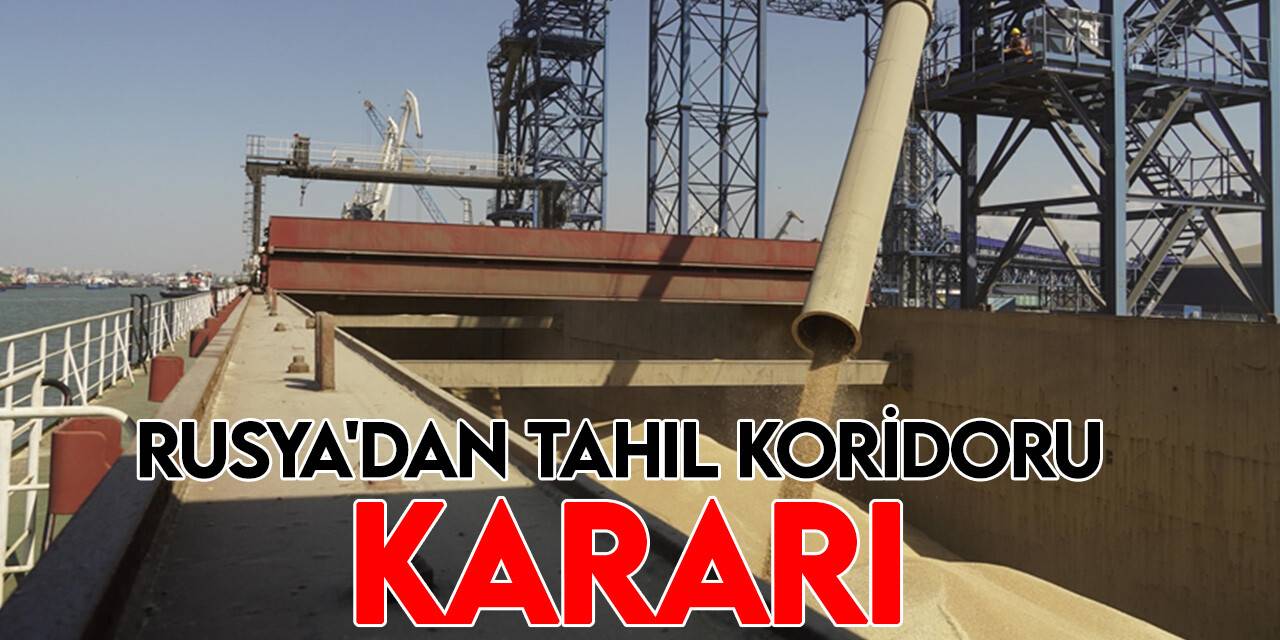 Rusya, tahıl anlaşmasını askıya aldığını duyurdu