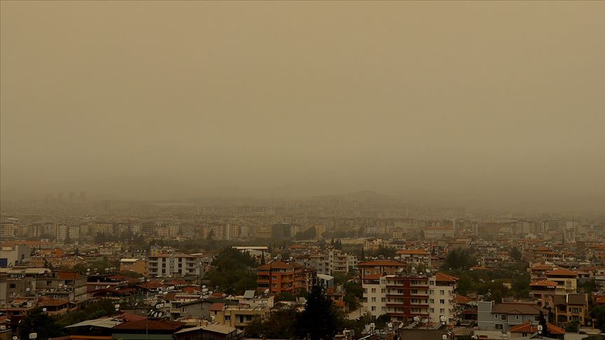 Meteorolojiden Doğu Akdeniz ve Güneydoğu Anadolu için toz taşınımı uyarısı