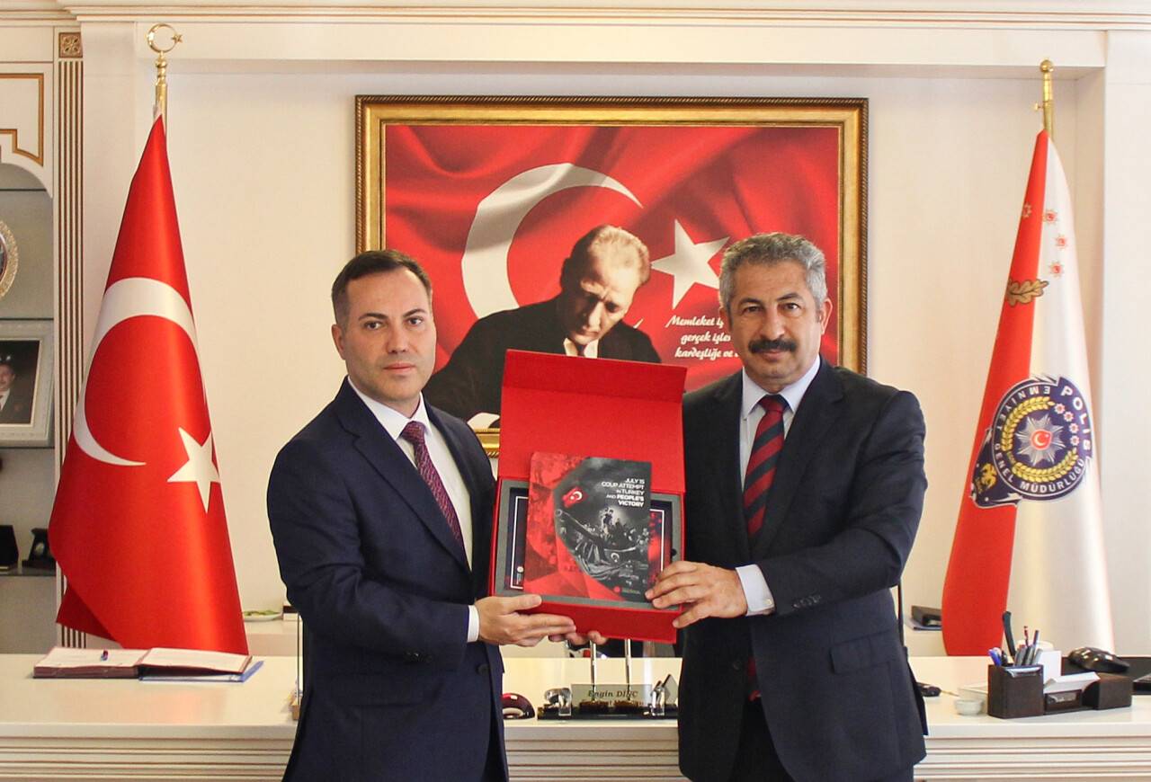 Taşkıran'dan Konya İl Emniyet Müdürü Dinç’e ziyaret