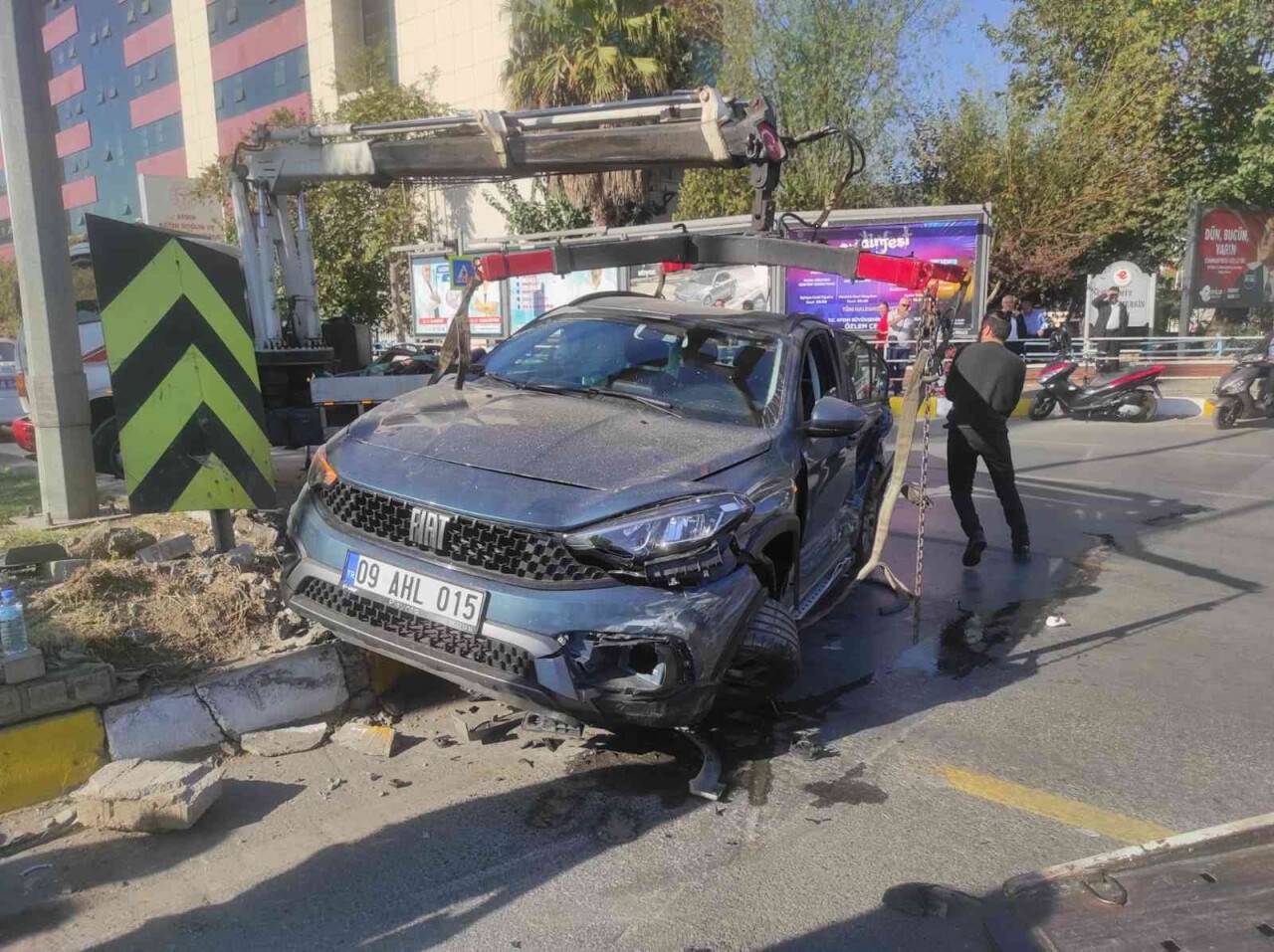 Aydın’da trafik kazası: 1 yaralı