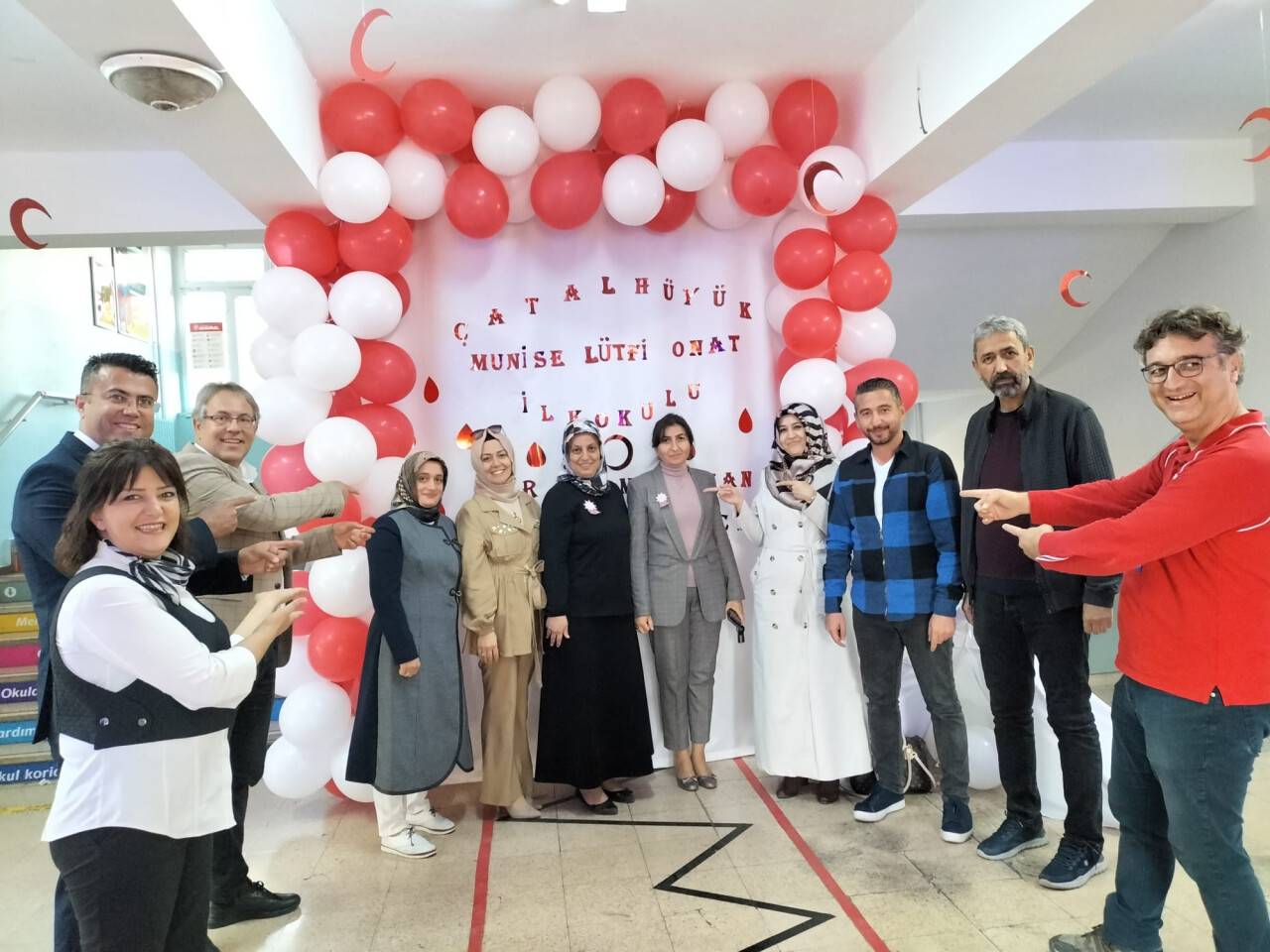 Çatalhüyük Munise Lütfi Onat İlkokulu'nda "Okulumda KANpanya Var''