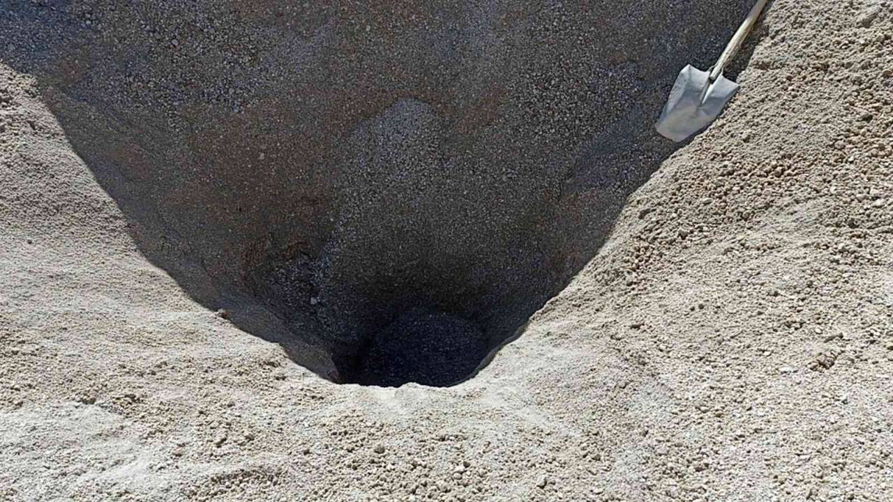 Pomza silosuna çocuk düştü