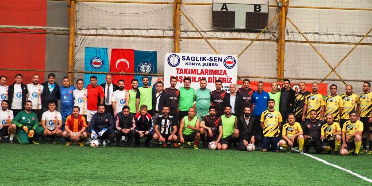 Sağlık-Sen Konya Futbol Turnuvası başladı