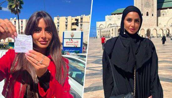Fransız model Marine el Himer, Müslüman oldu