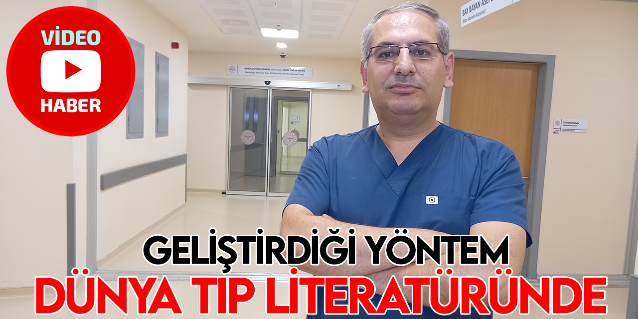 Konya'daki doktorun geliştirdiği beyni besleyen ince damarlara uygulanan anjiyo yöntemi dünya tıp literatüründe