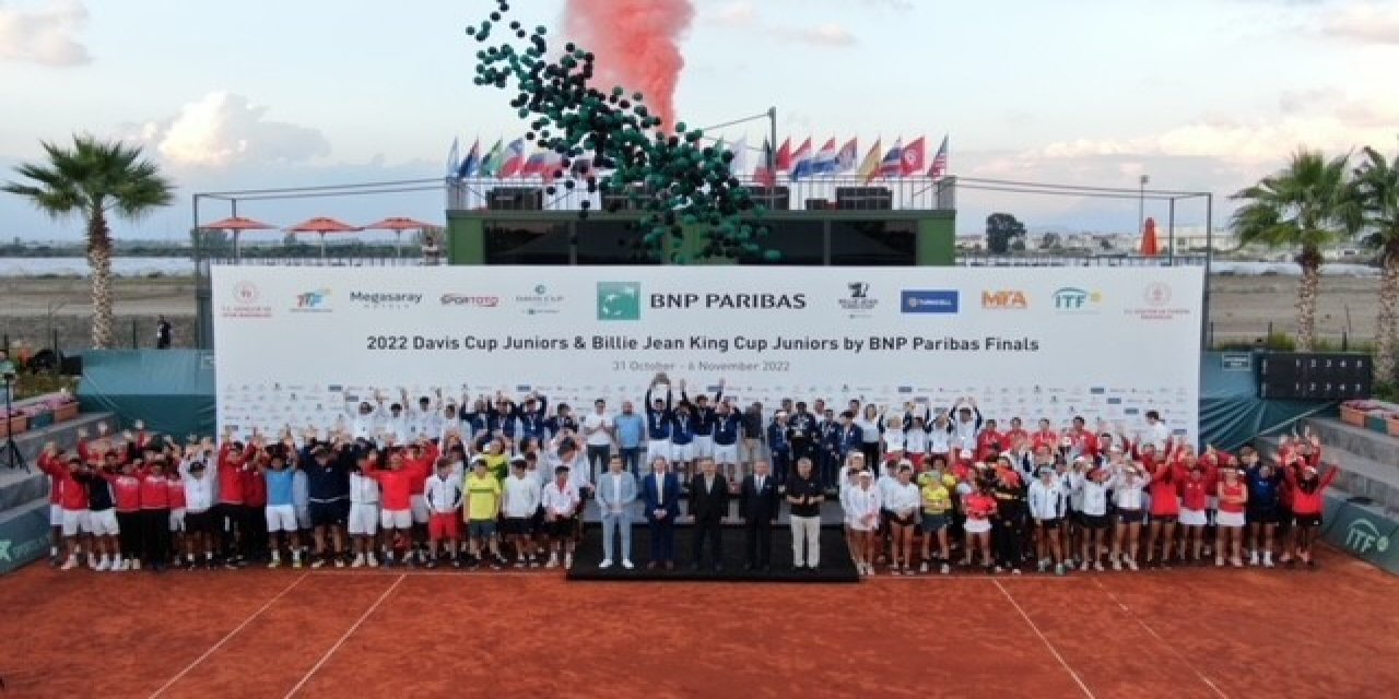 BNP Paribas Davis Cup Juniors-Billie Jean King Cup Juniors finallerinde kupalar sahiplerini buldu