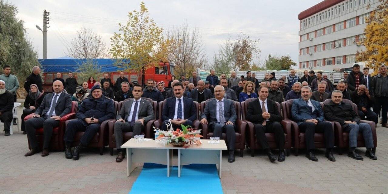 Kırıkkaleli çiftçilere KOP destekli  tohum ve arı kovanı desteği