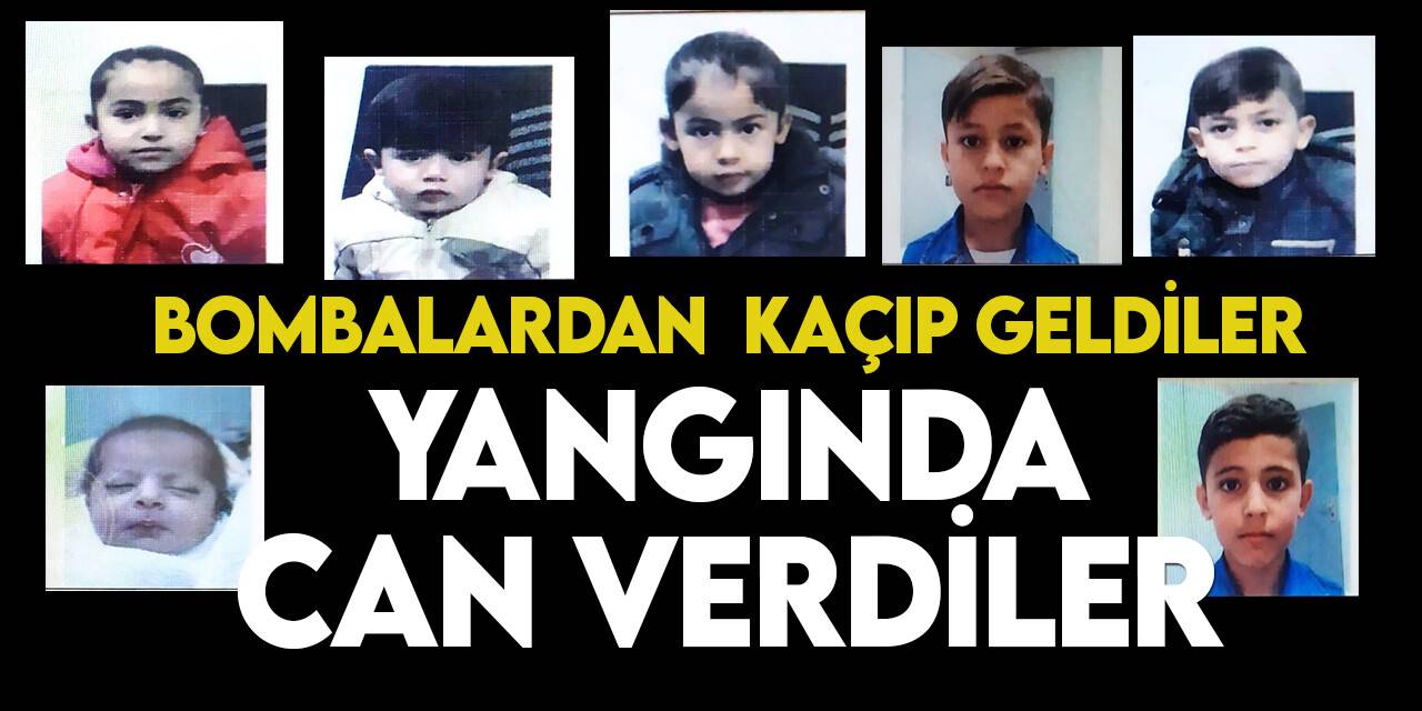 Bursa’da yangın faciası 8’i çocuk 9 kişi hayatını kaybetti