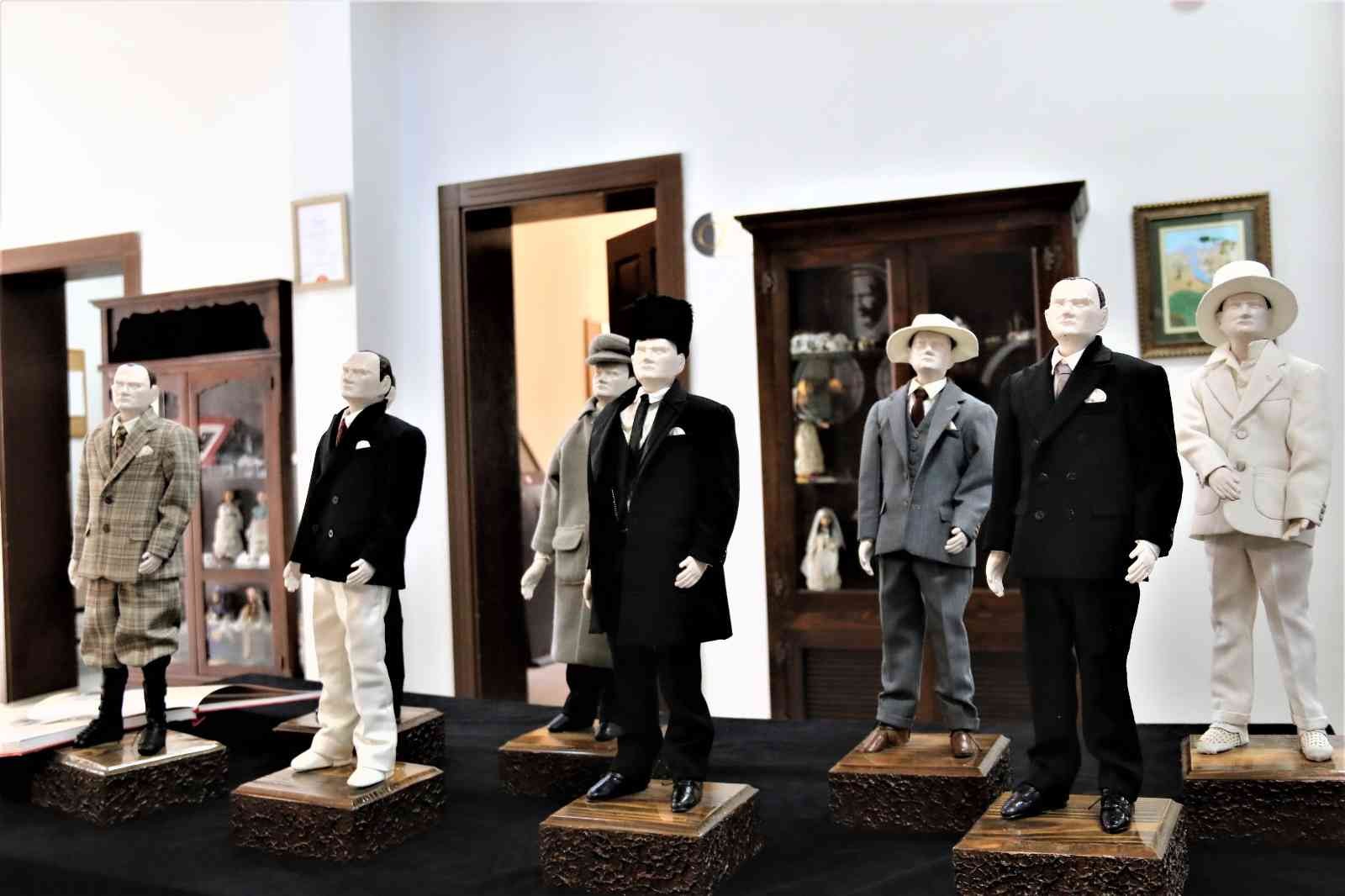 20 kişilik ekip 1.5 yılda Atatürk’ün elbiselerini dikti