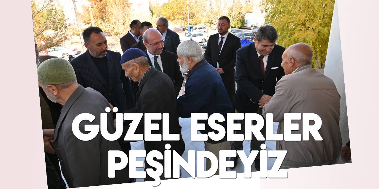 Başkan Pekyatırmacı mahalle sakinleri ile bir araya geldi