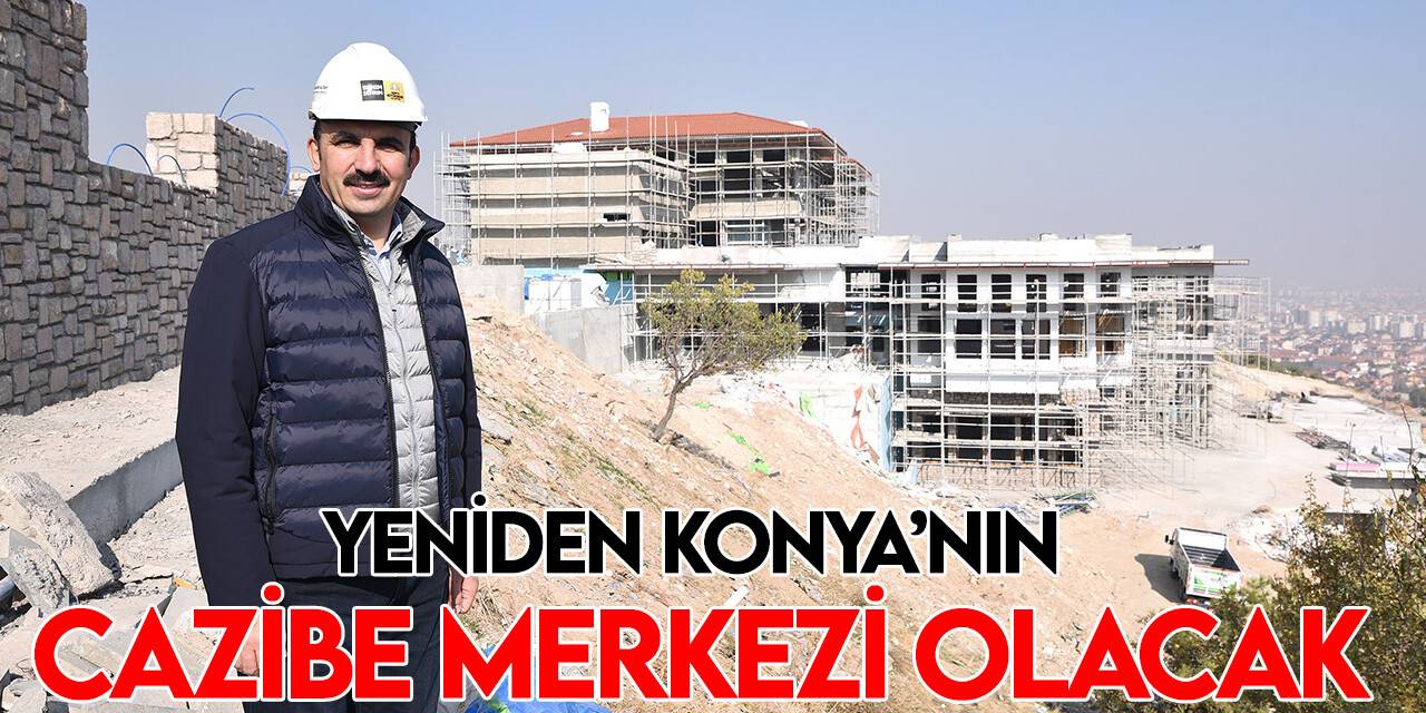 Akyokuş Kasrı tüm hızıyla yükseliyor