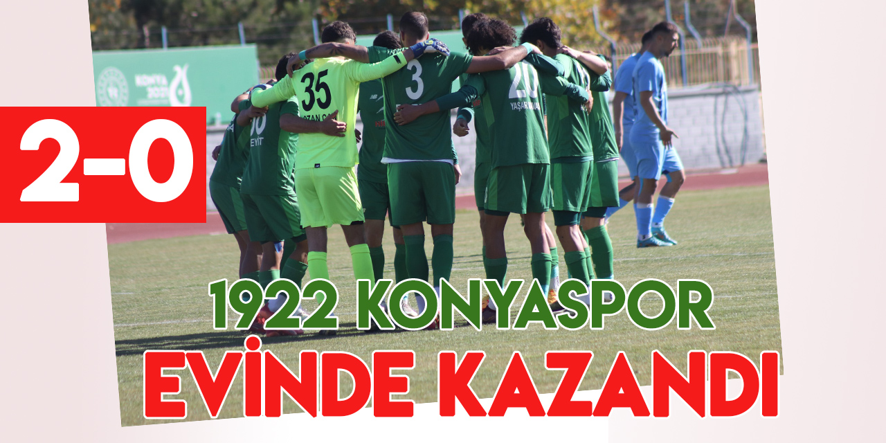 1922 Konyaspor evinde kazandı