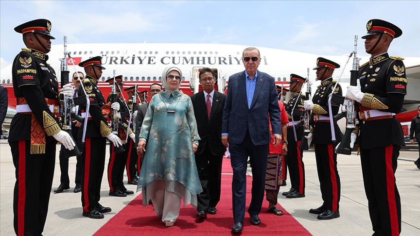 Cumhurbaşkanı Erdoğan G20 Liderler Zirvesi için Endonezya'ya geldi