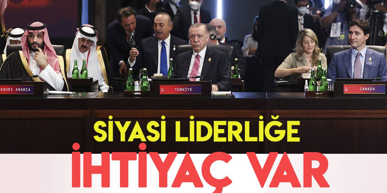 Cumhurbaşkanı Erdoğan: İnsanlığın sağlık politikaları açısından siyasi liderlik ihtiyacı var