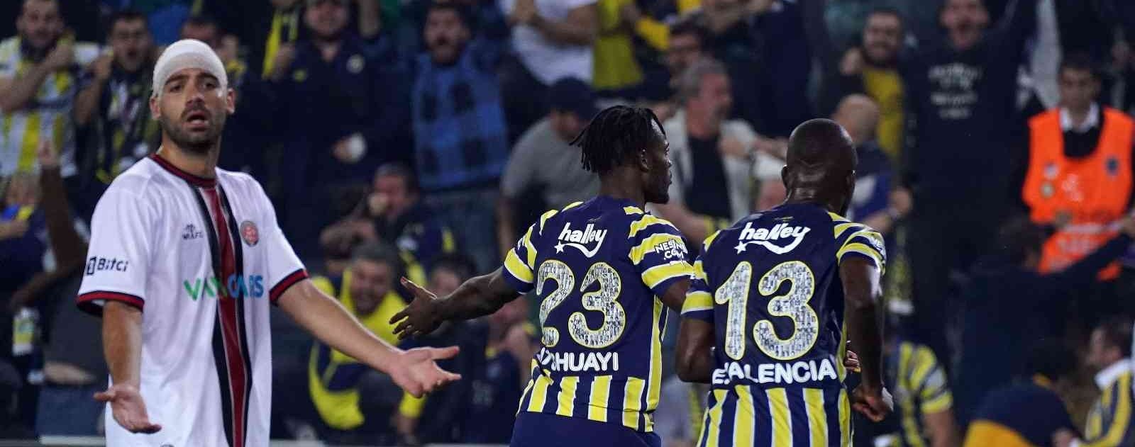 En gollü maç Fenerbahçe’nin