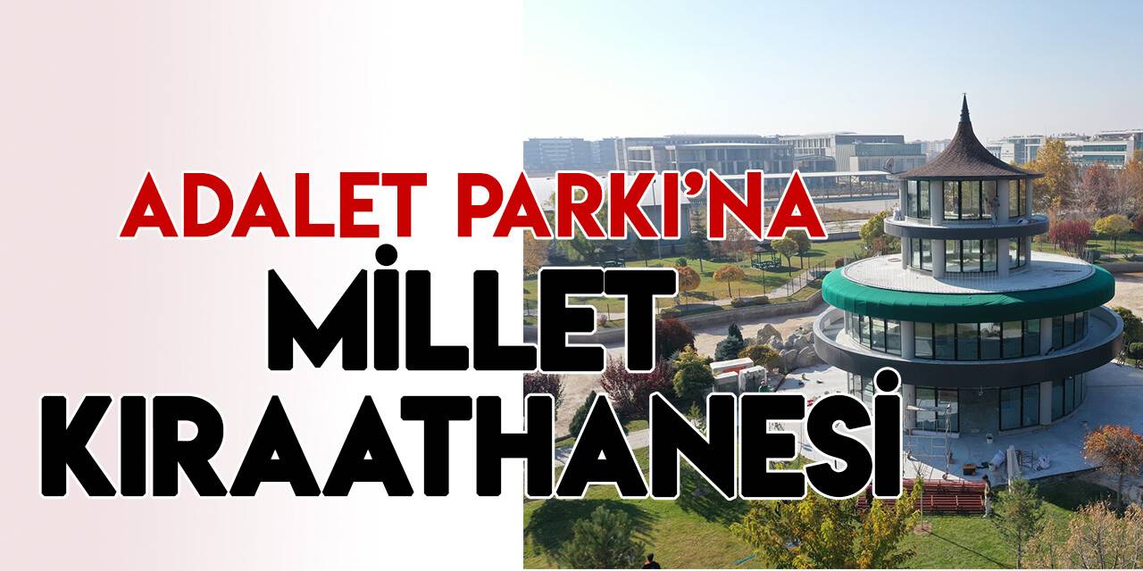 Karatay Adalet Parkı’na Millet Kıraathanesi kazandırılıyor