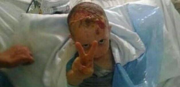 İşte çok konuşulan Gazzeli çocuğun fotoğrafı