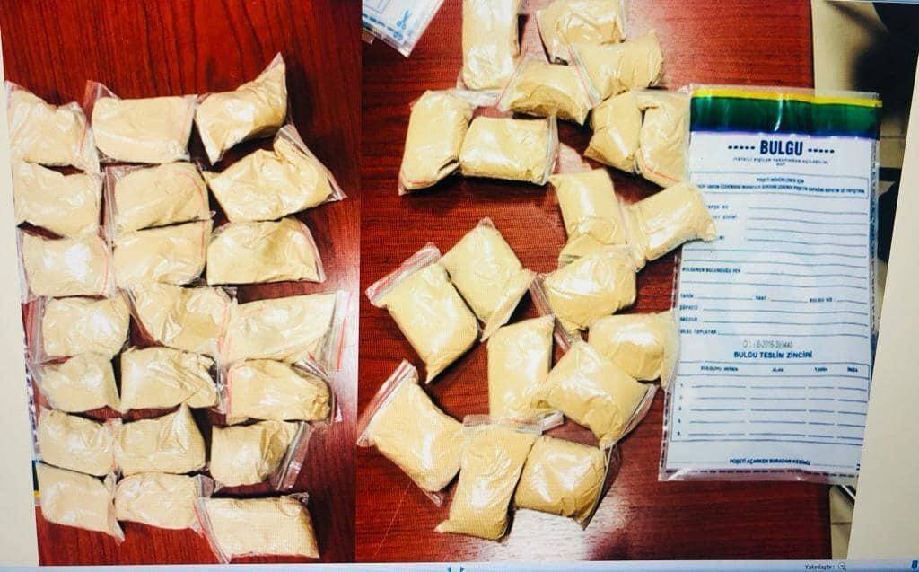 Ankara’da bin 750 gram eroin ele geçirildi