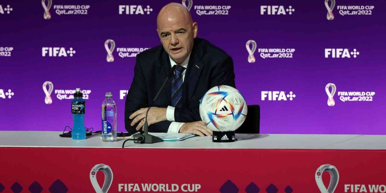 FIFA Başkanı Infantino’dan Batı’ya: "Tek taraflı ahlaki ders, sadece ikiyüzlülüktür"