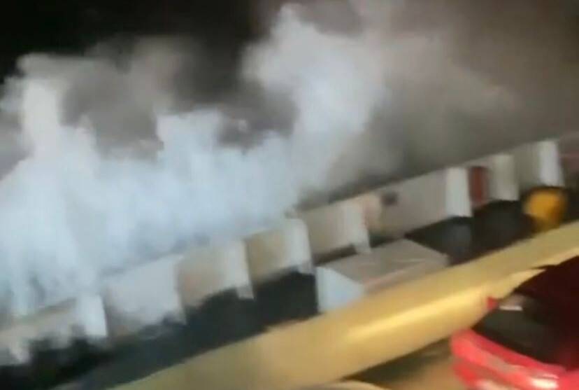 Marmara Denizinde korku dolu anlar