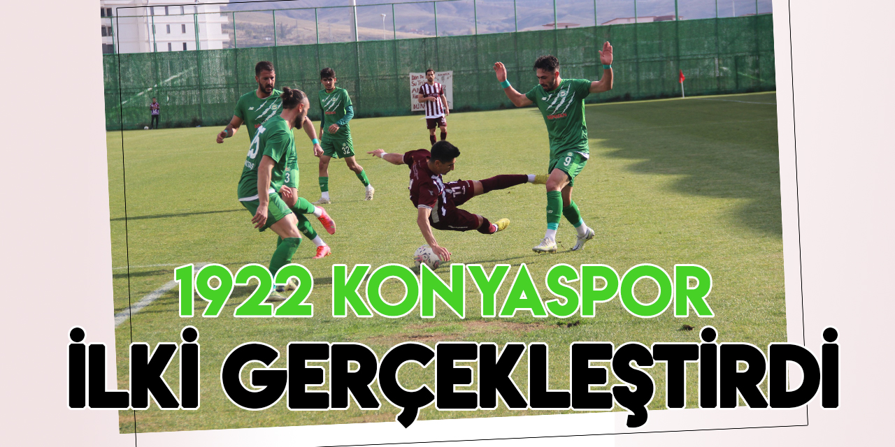 1922 Konyaspor bu sezon ilki gerçekleştirdi