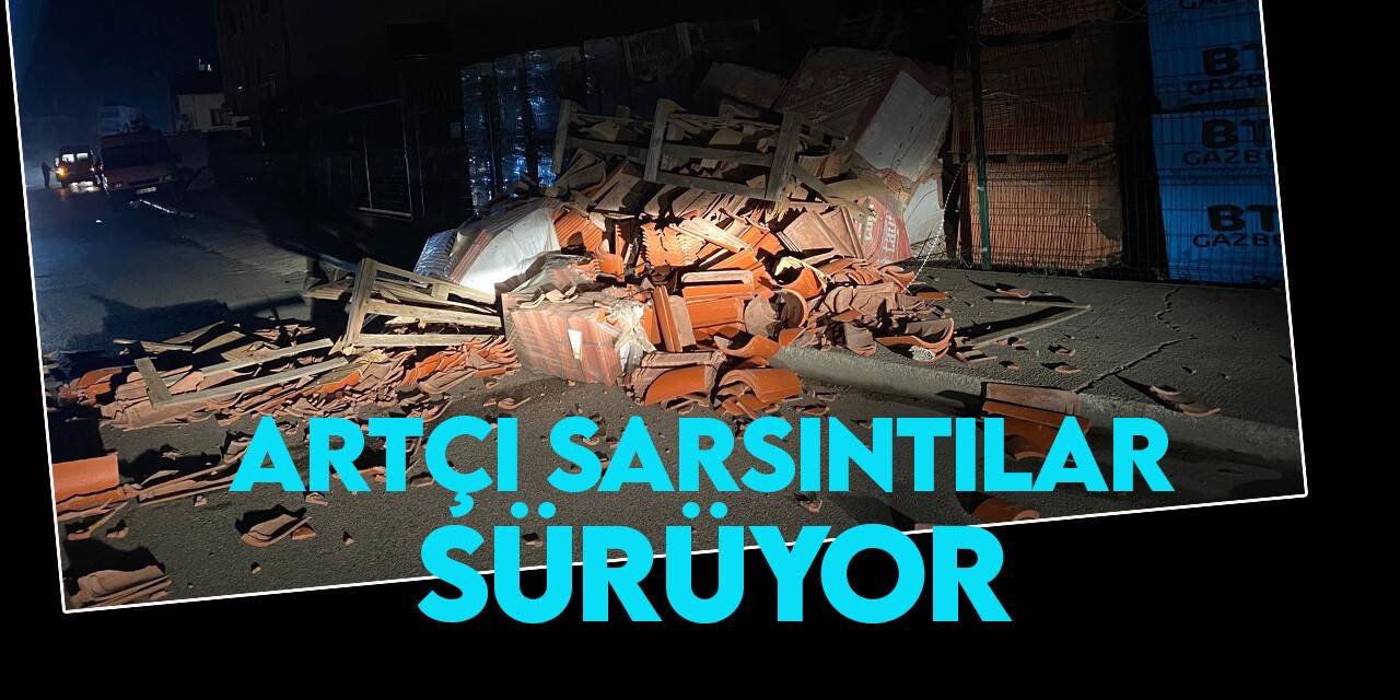 AFAD: “Düzce’deki  depremin ardından, an itibarıyla 18 artçı deprem meydana gelmiştir”