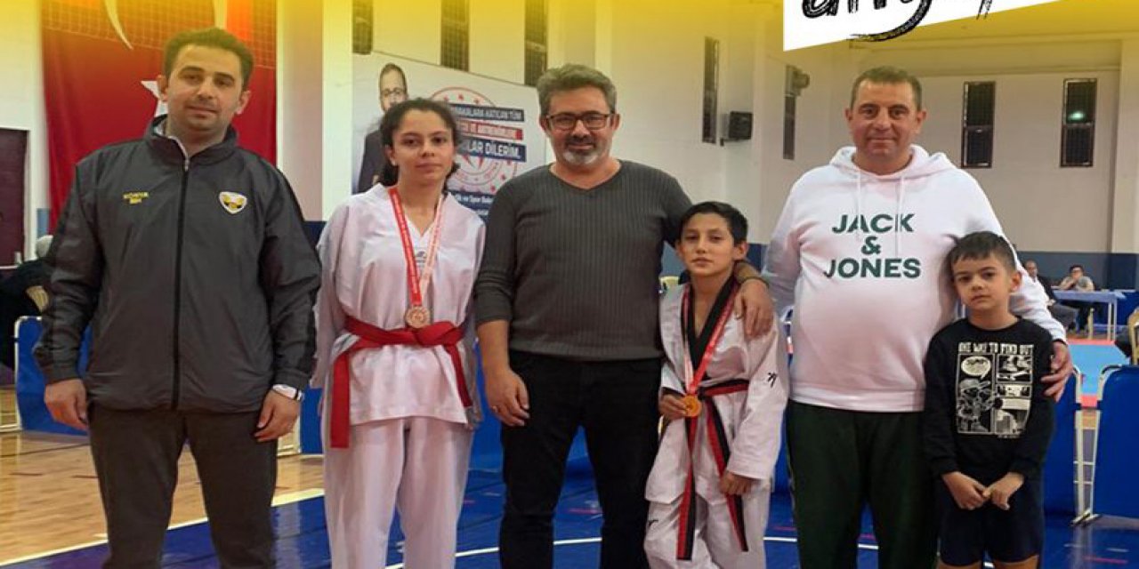 Konya Büyükşehir Belediyespor’dan taekwondoda 3 derece