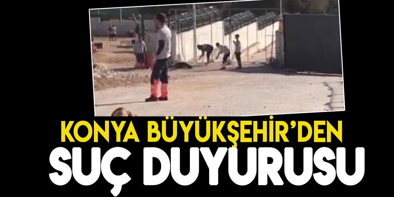 Konya Büyükşehir Belediyesi'nden hayvan barınağındaki görüntülerle ilgili suç duyurusu