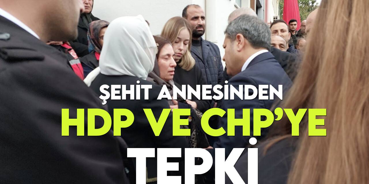 Şehit  teğmenin annesinden HDP ve CHP’ye "terörist" çıkışı