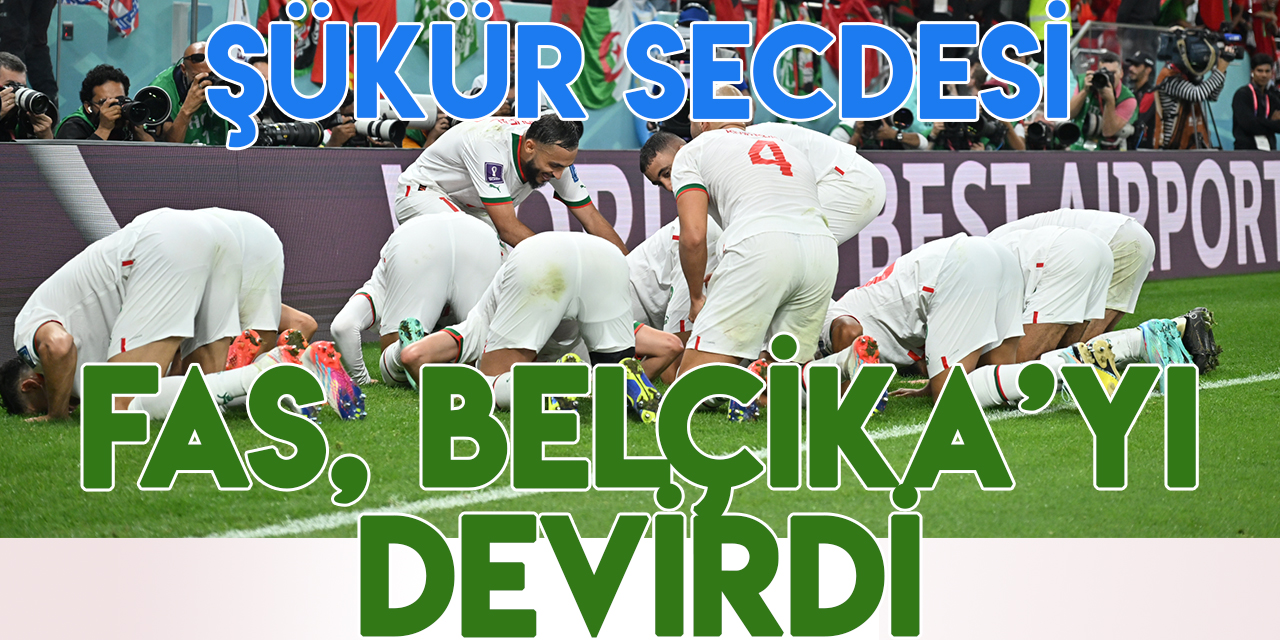 Fas, Belçika'yı devirdi