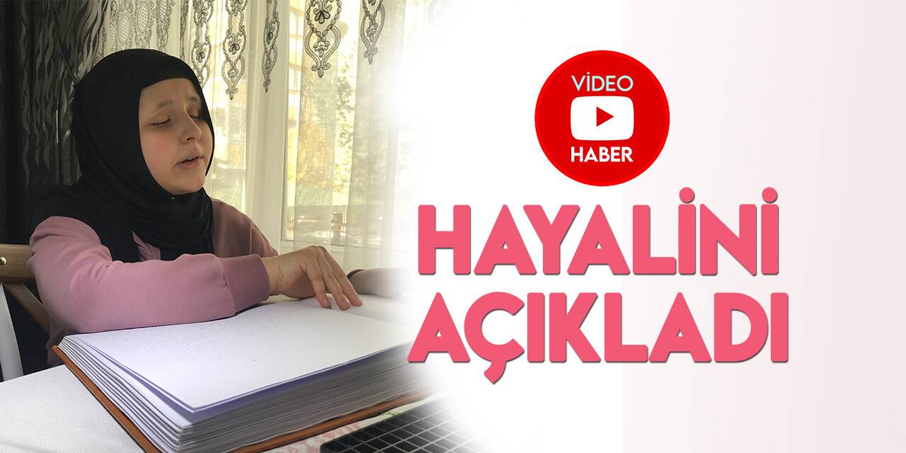 Cumhurbaşkanı Erdoğan’ın ziyaret ettiği hafız Ravzanur hedef ve hayallerini açıkladı