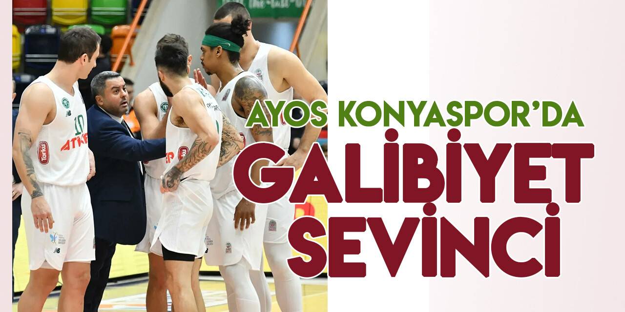AYOS Konyaspor 3 haftalık mağlubiyet serisine son verdi